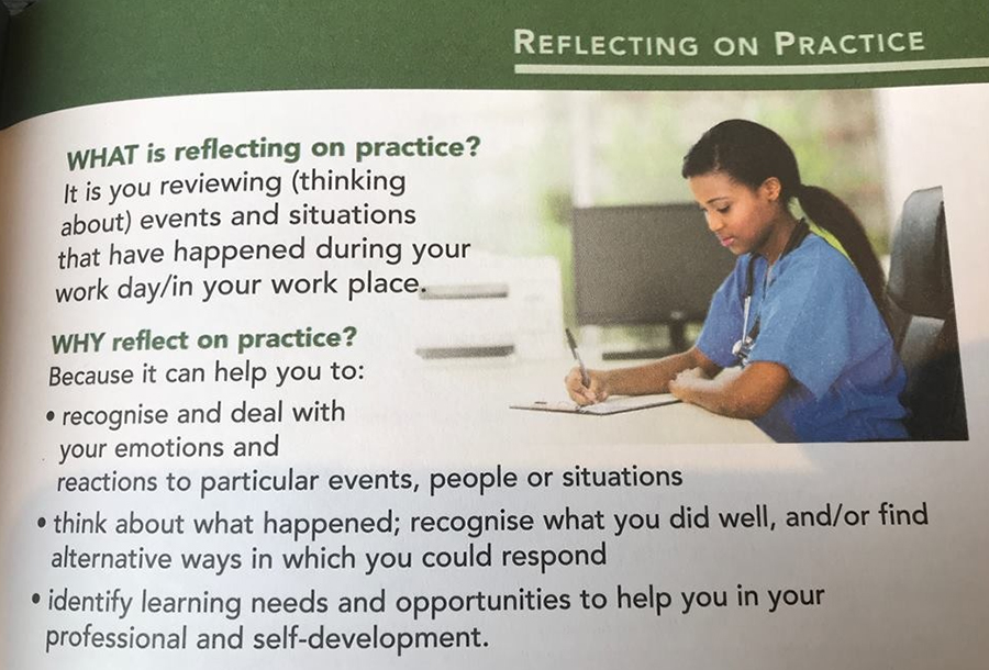 Reflecting on practice